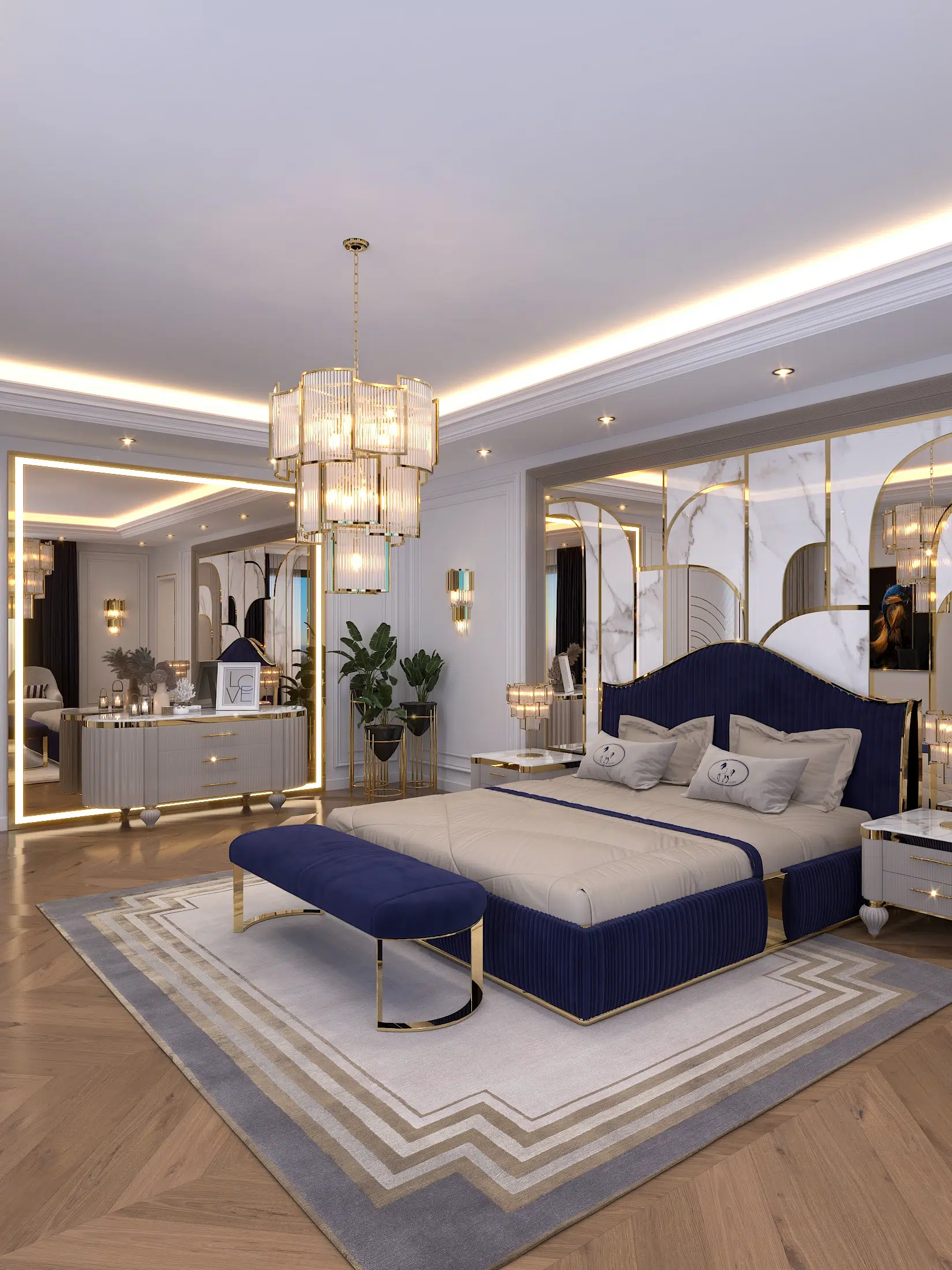 Elsiyum Şifonyer - Zebrano Mobilya – Luxury Philosophy