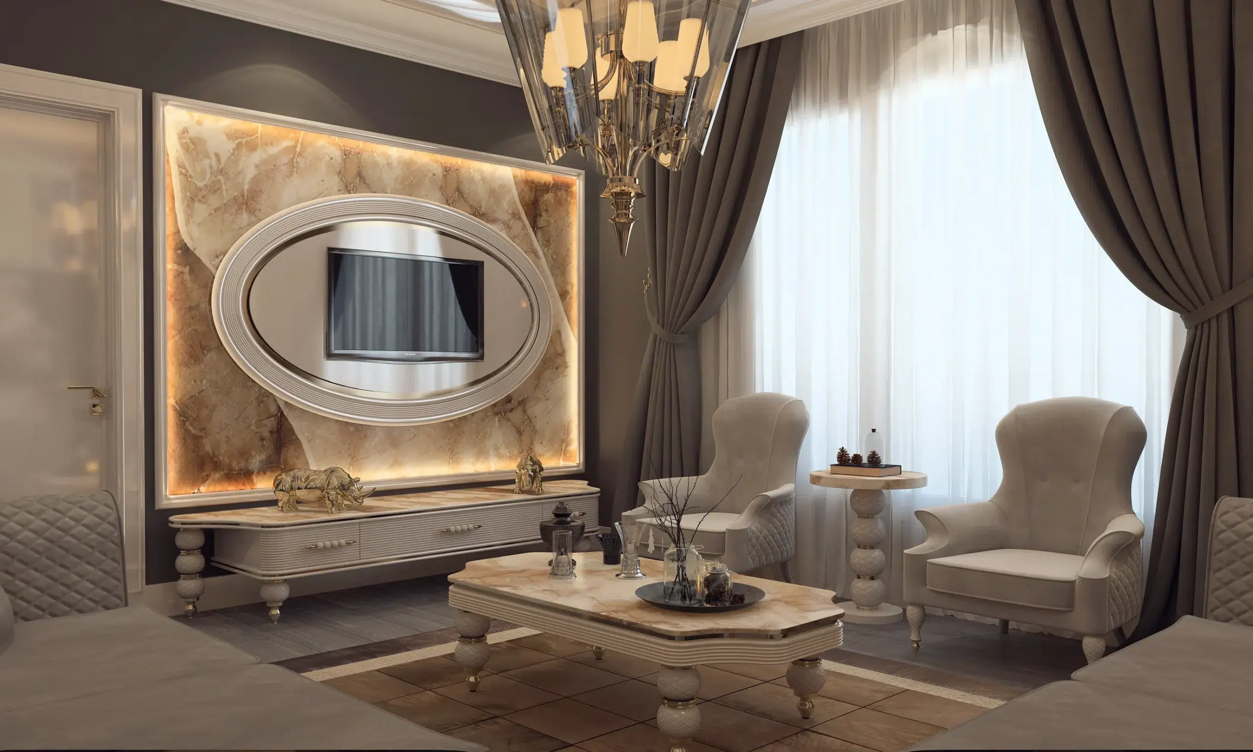 Sentinus Tv Ünitesi - Zebrano Mobilya – Luxury Philosophy