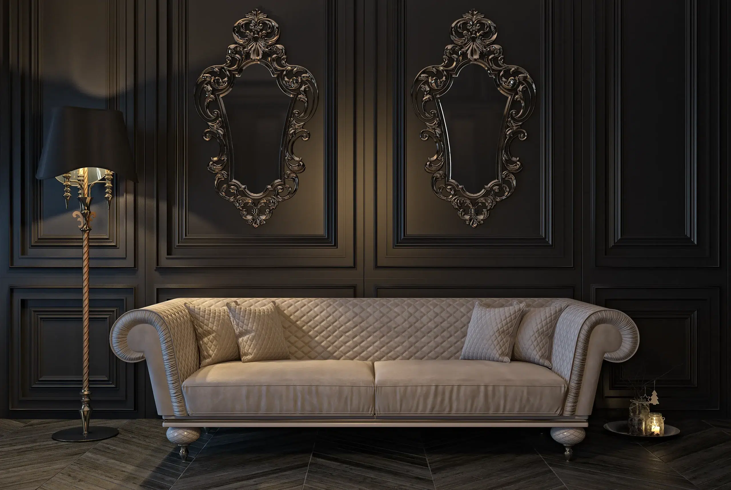 Sentinus Üçlü Koltuk - Zebrano Mobilya – Luxury Philosophy