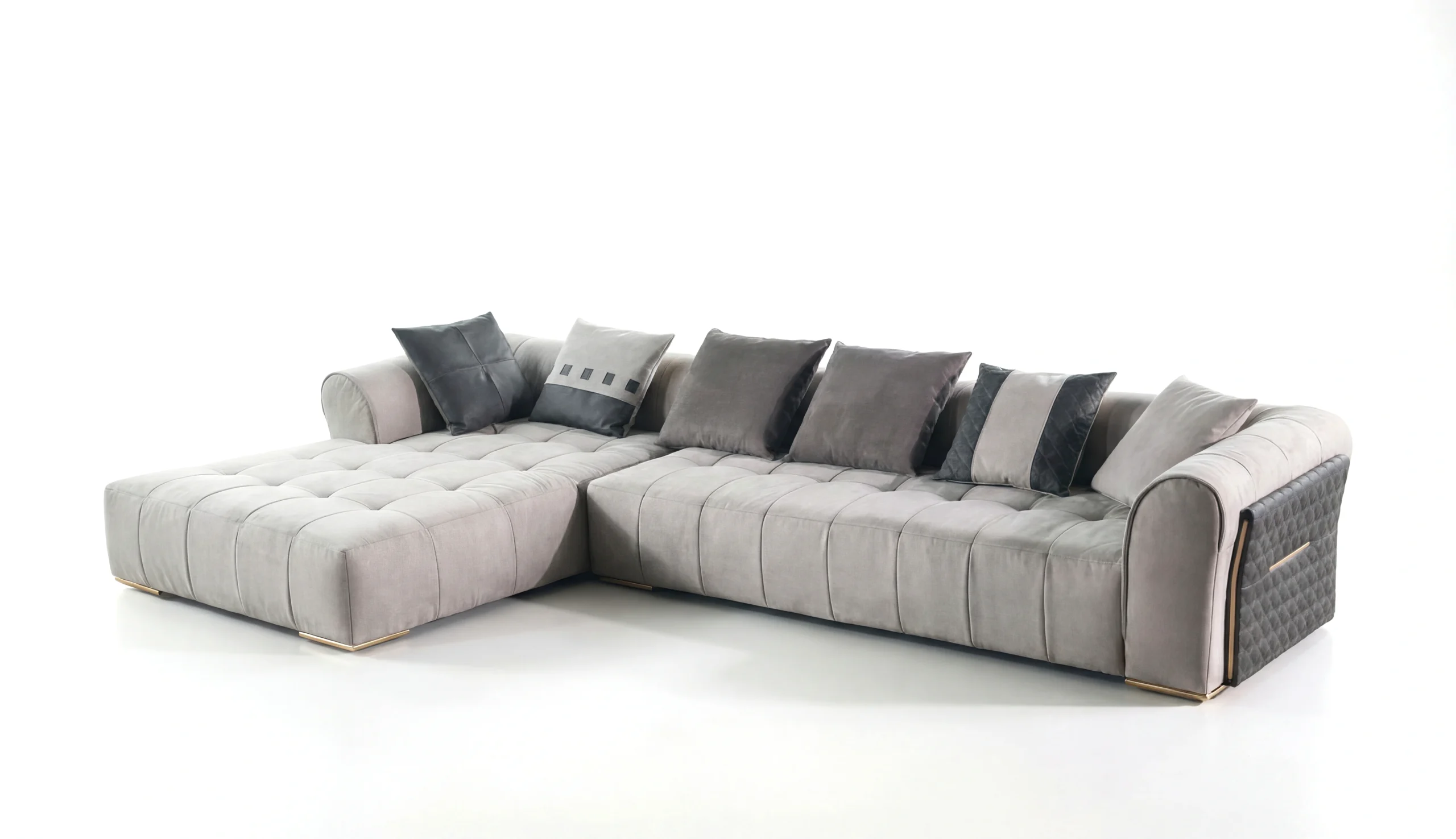 Rigel L Köşe Koltuk - Zebrano Mobilya – Luxury Philosophy