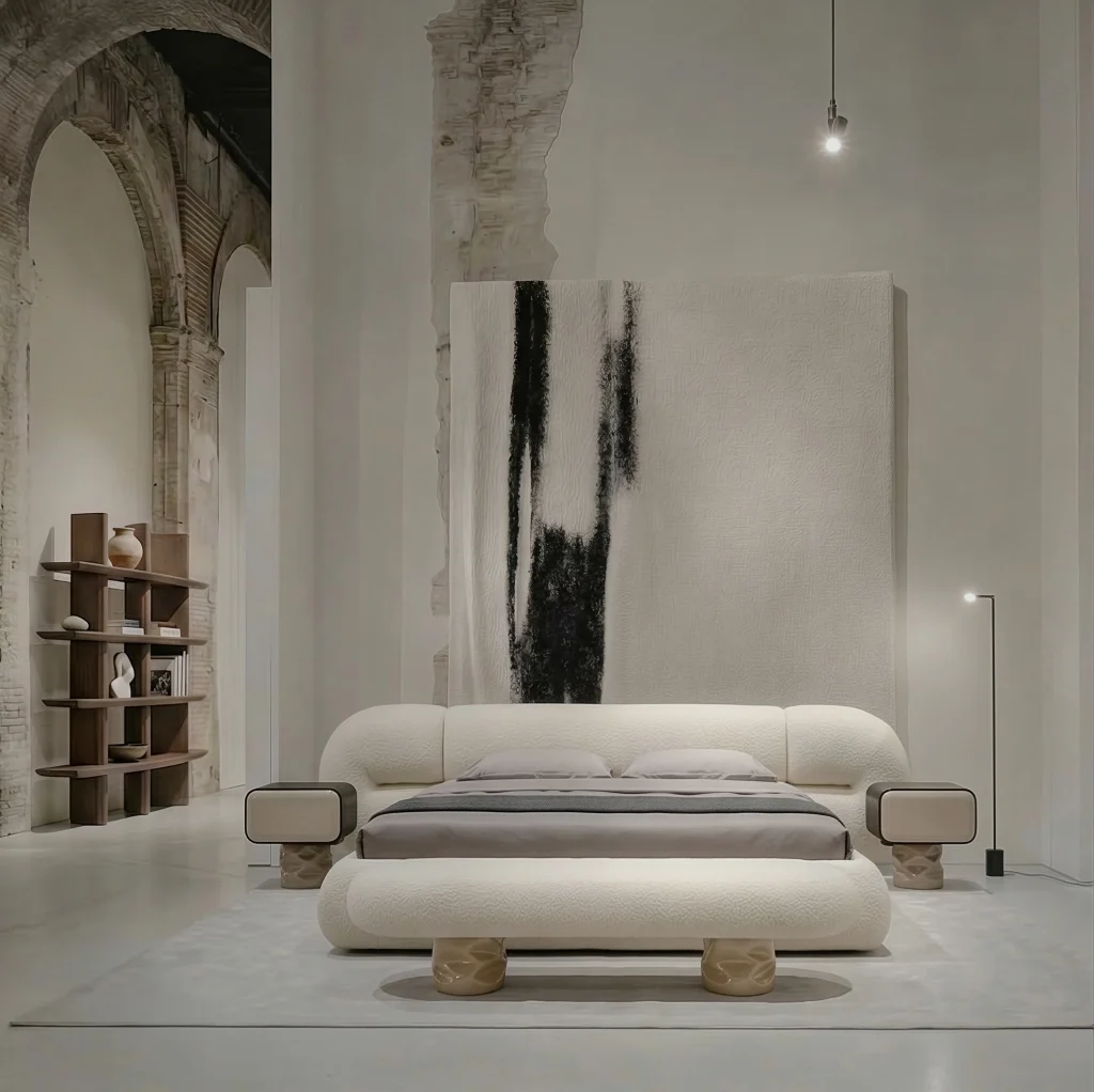 Nova beds and nightstands, bedroom
