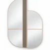 Phaselis Dresser Mirror front view – Zebrano