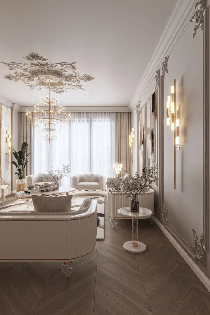 Zebrano Velovis Koleksiyonu salon ve yemek odası dekorasyonu